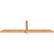 Ekena Millwork Eugene Smooth Timber Gable Bracket, Western Red Cedar, 84"W x 24"H x 3 1/2"D x 3 1/2"F, 7/12 Pitch GBW084X24X0404EUG00SWR - alternate 2
